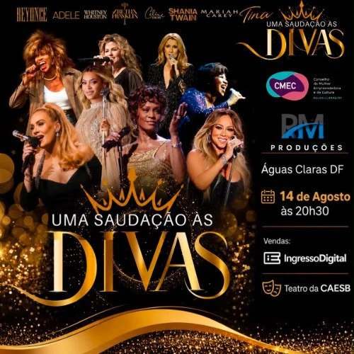 Uma Saudação às Divas em Brasília