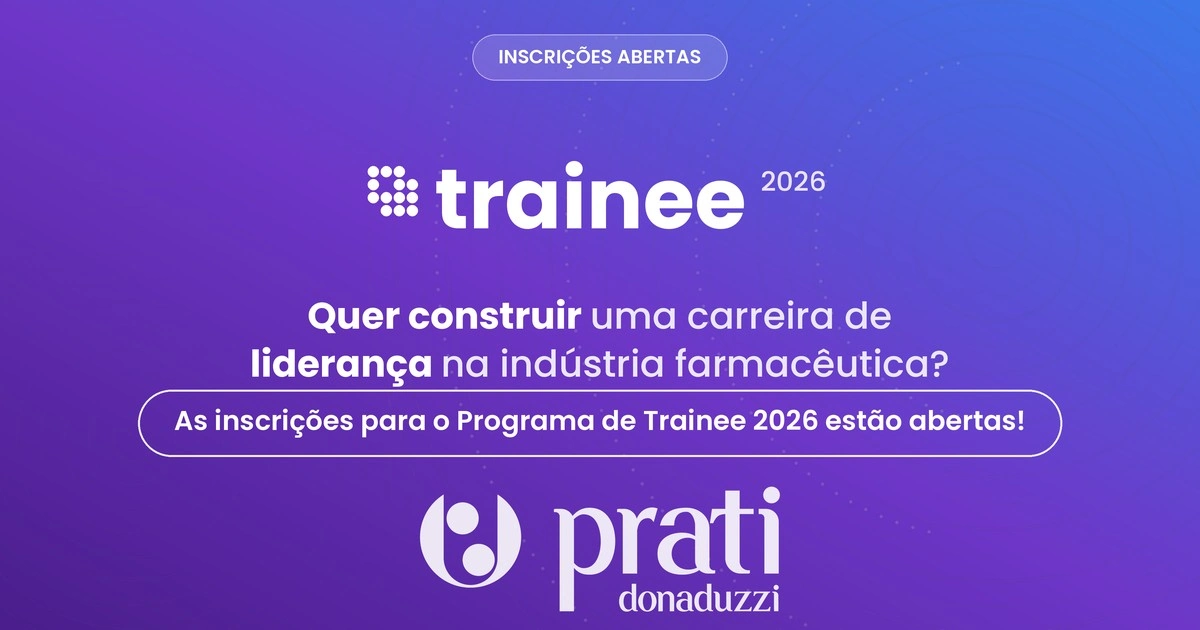 Prati-Donaduzzi abre vagas para novo Programa de Trainee!