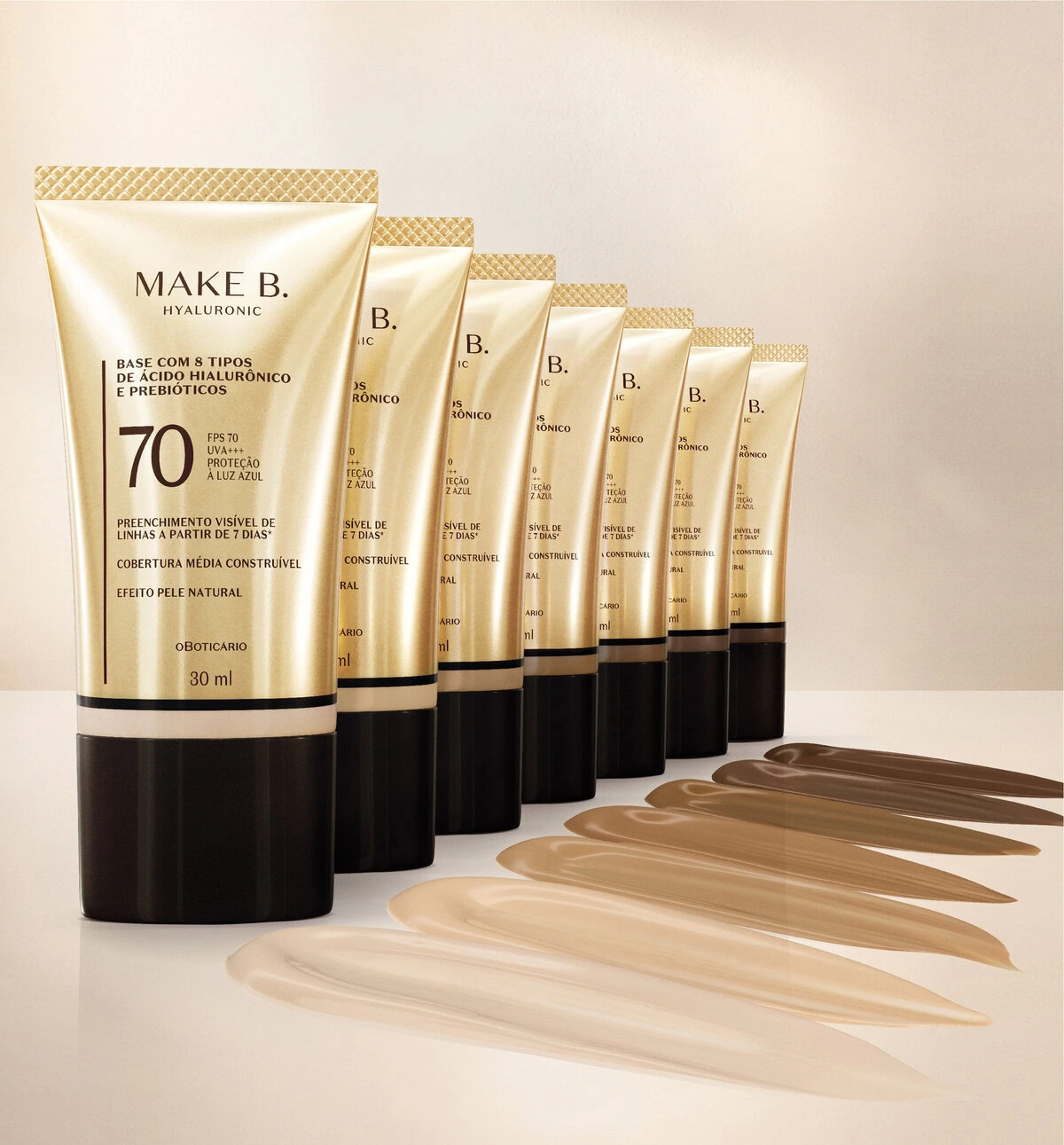 A base N°1 de vendas evoluiu: Make B. Hyaluronic está de volta com uma fórmula ainda mais poderosa