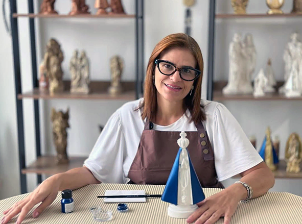 Boulevard Shopping Brasília promove oficina gratuita de customização de arte sacra