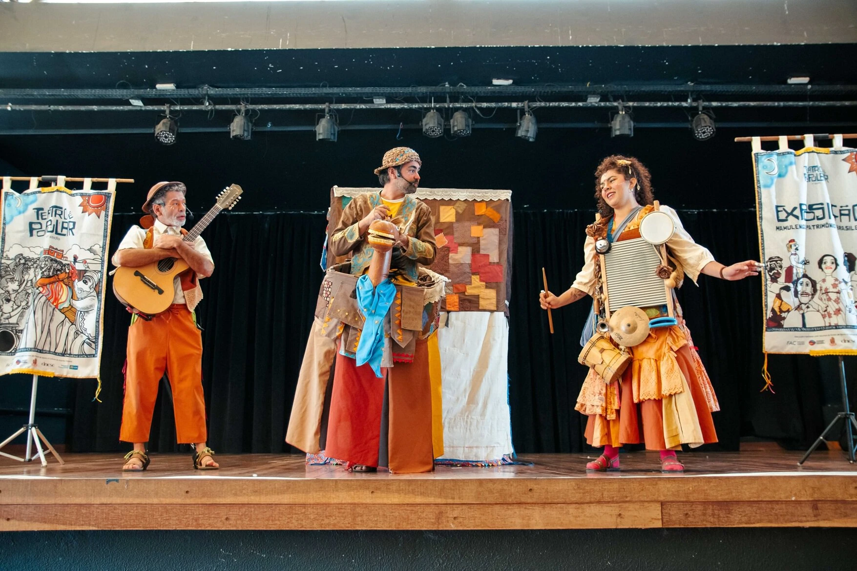 5º Teatro é Popular promove espetáculos e exposição no Complexo Cultural de Samambaia