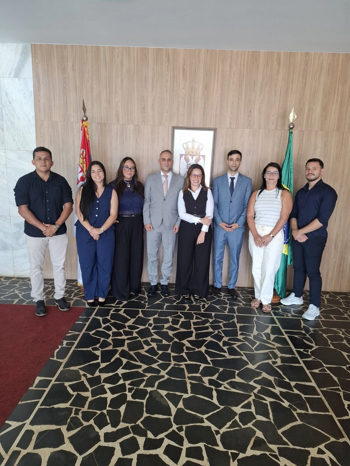 Estudantes do UniProcessus visitam Embaixada da Sérvia em Brasília