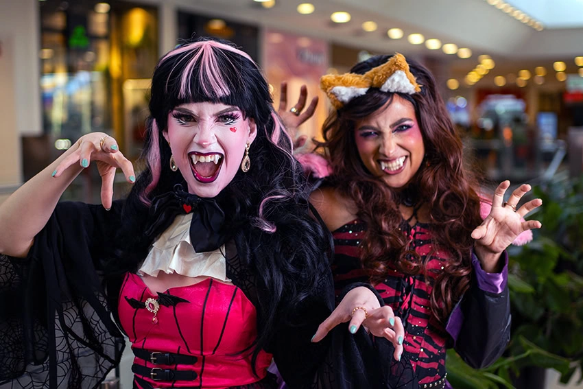 Monstrinhas fazem a festa no Booo-levard