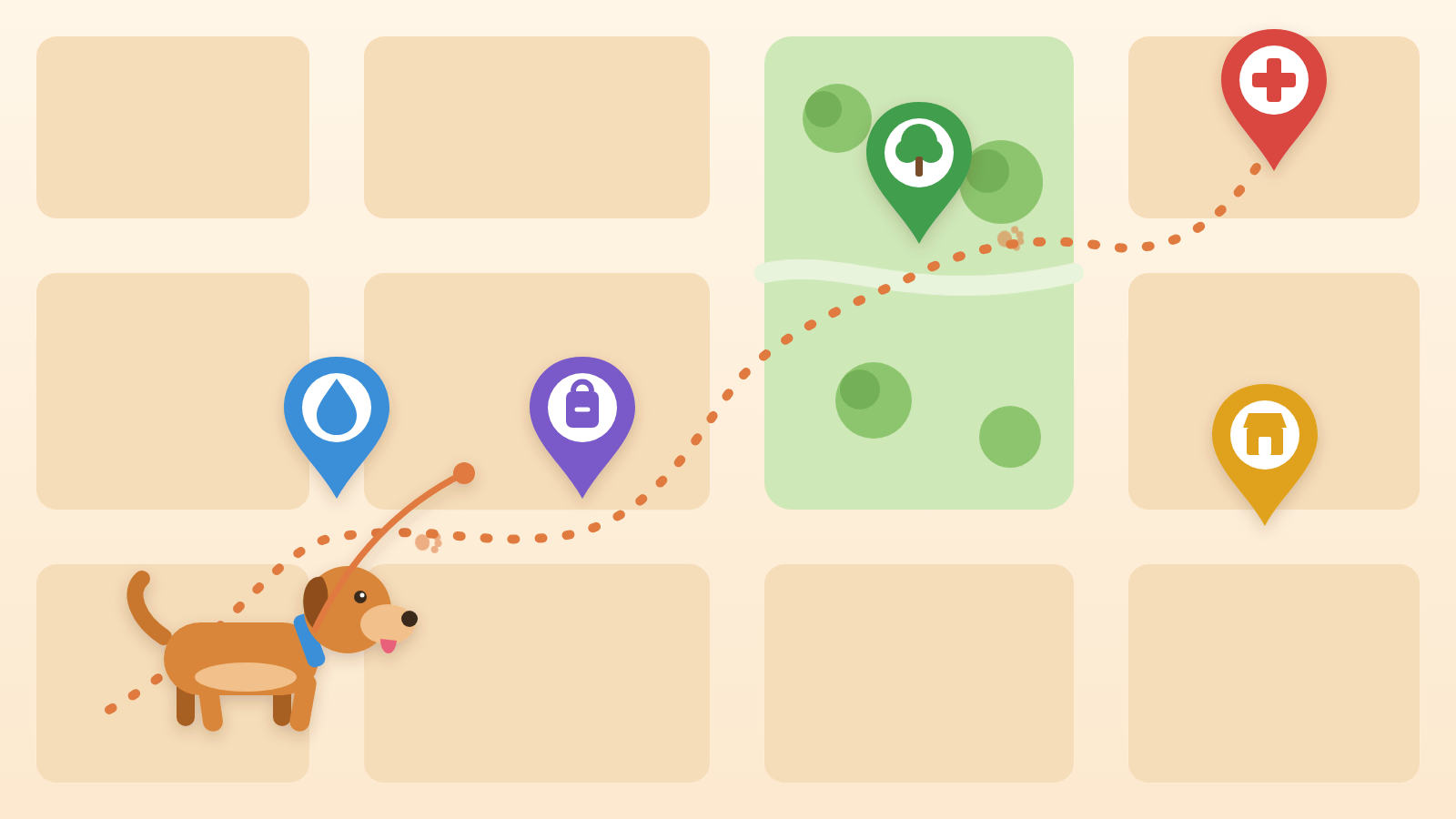 GoPetsStop: mapa pet-friendly para passear com seu cão