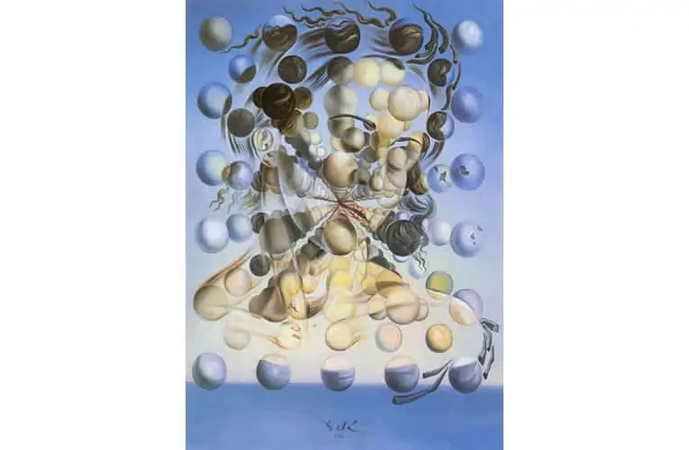 Galatea das esferas - Salvador Dalí