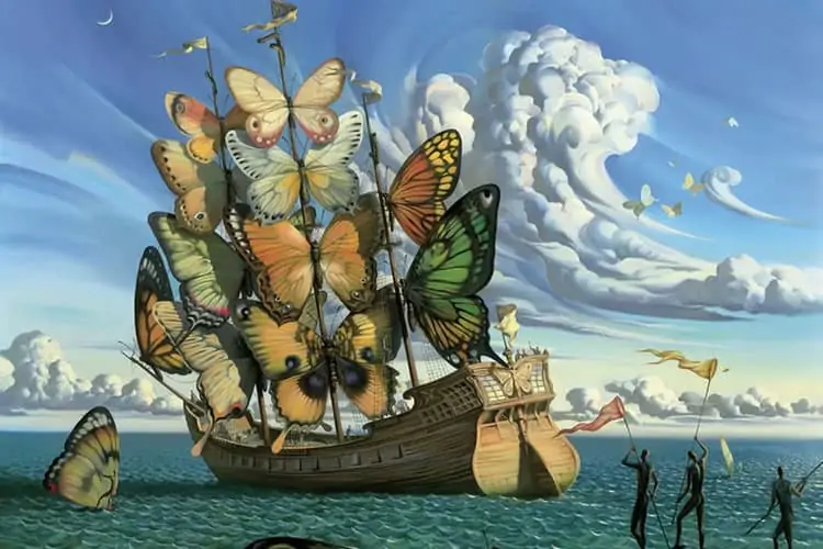 <a href="https://vladimirkush.com/departure-of-the-winged-ship" target="_blank">Departure of the Winged Ship - Vladimir Kush</a>