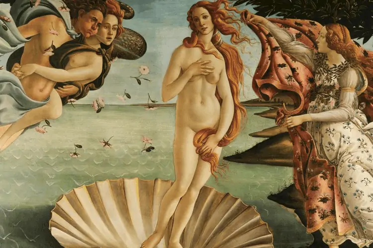O nascimento de Vênus - Sandro Botticelli